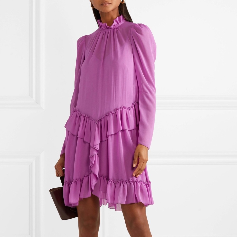 SeeByChloe Ruffled Georgette Dress